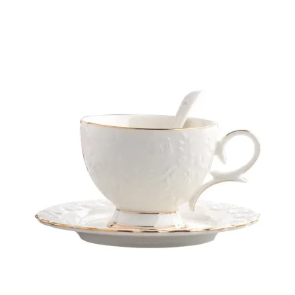 Creative Handle Floral Tea Set - Image 6