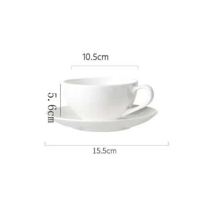 Simple Minimalist White Tea Set - Image 7