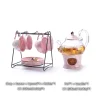 Pink 4CupsHolderPot