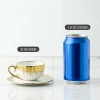 Gold-like Stroke Trim Tea Set - Image 5