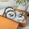 Printed Horse Luxury Tea Set - Image 6