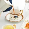 Printed Horse Luxury Tea Set - Image 2