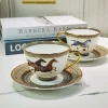 Printed Horse Luxury Tea Set - Image 4