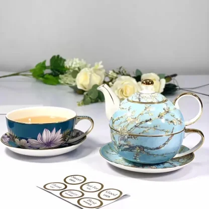 Printed Stackable Tea Set - Image 5
