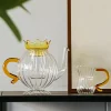 Crown Shaped Clear Tea Set - Image 2