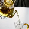 Crown Shaped Clear Tea Set - Image 10