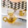 Crown Shaped Clear Tea Set - Image 8