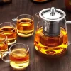 Tea Infuser Transparent Teapot - Image 4