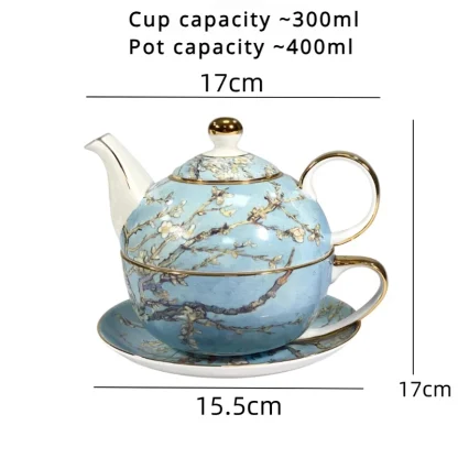 Printed Stackable Tea Set - Image 9